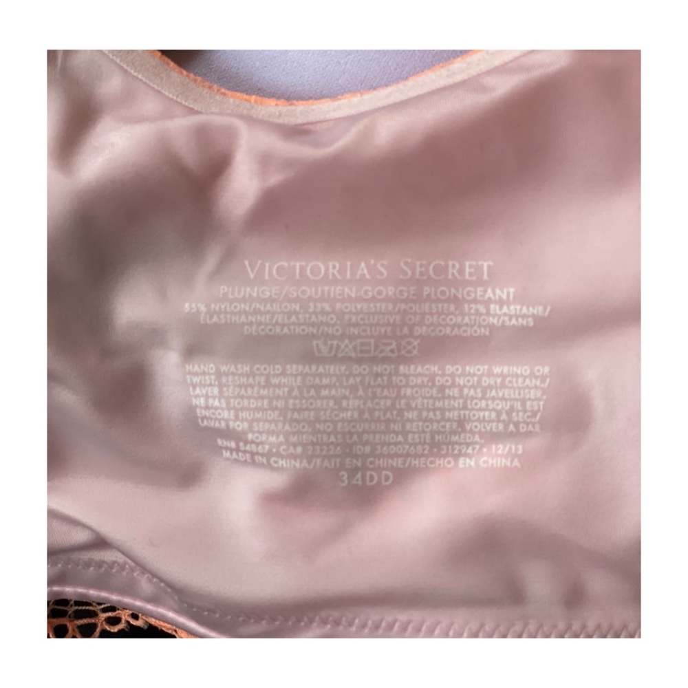 ❌SOLD❌ NWT || VS Soutien-Gorge Plongeant Bra || - Picture 5 of 5